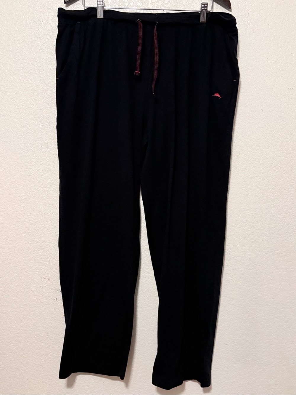 Tommy Bahama  Men's Black Lounge Pants with Drawstring 0154